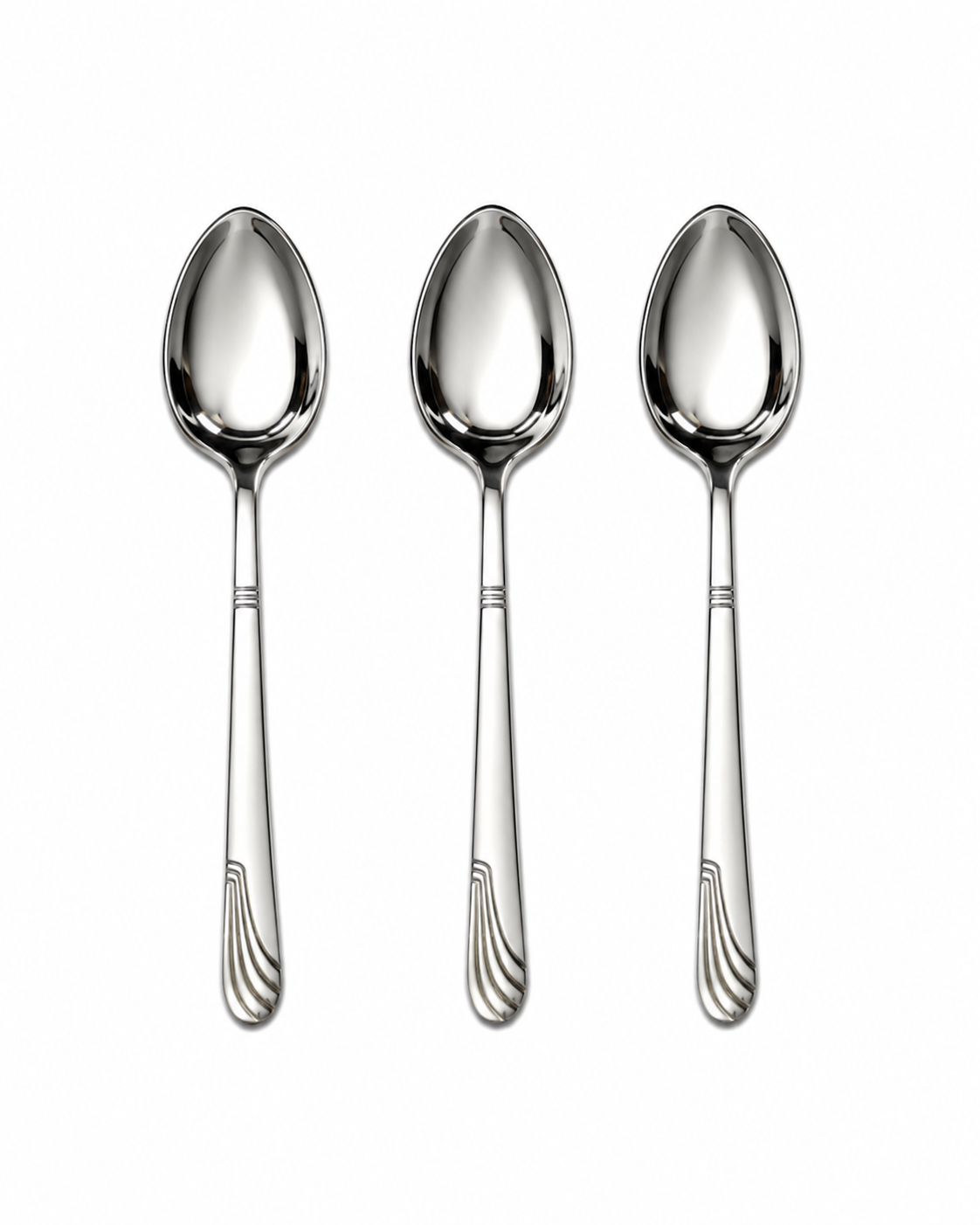 12-Piece Premium Stainless Steel Dessert Spoon Set
